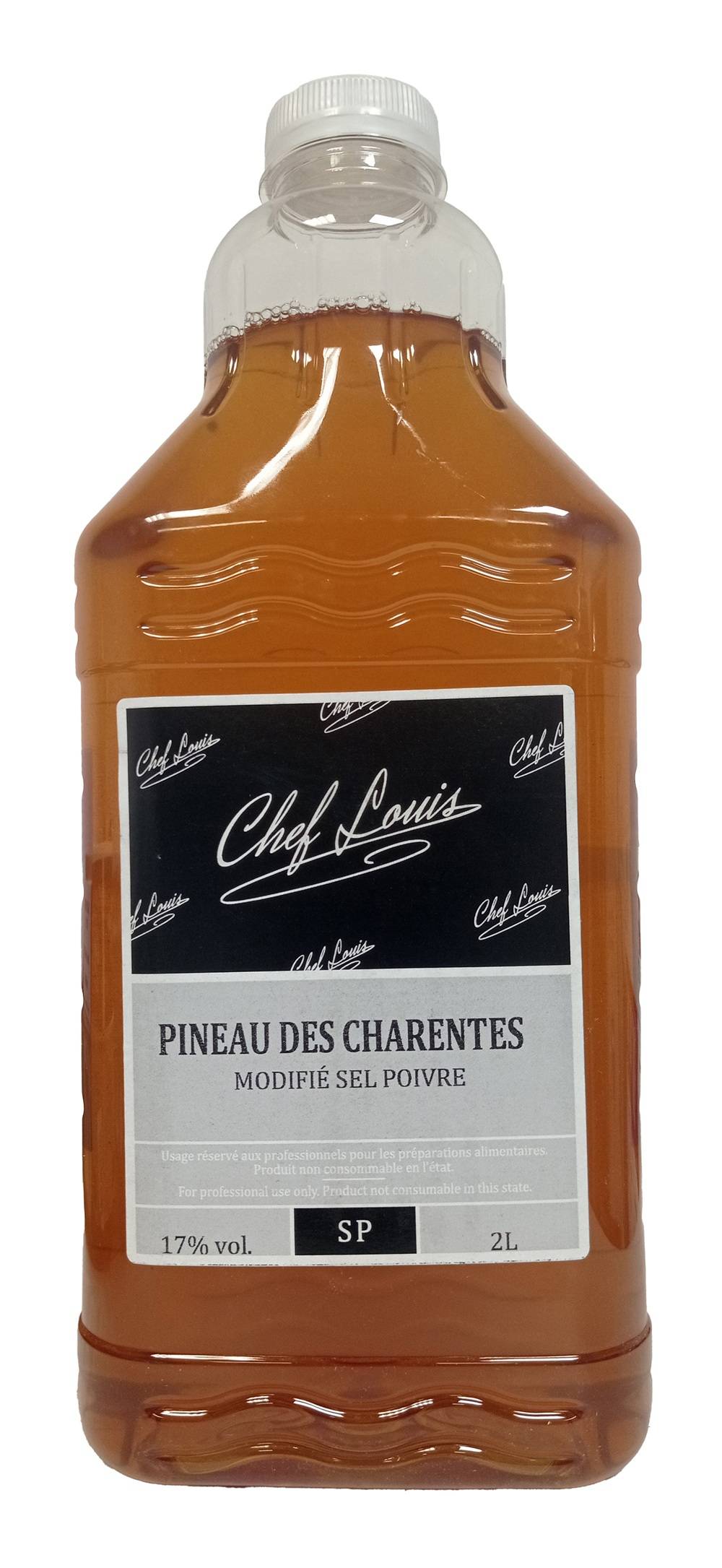 Pineau AOC 17% modifié sel poivre - par 2 L
